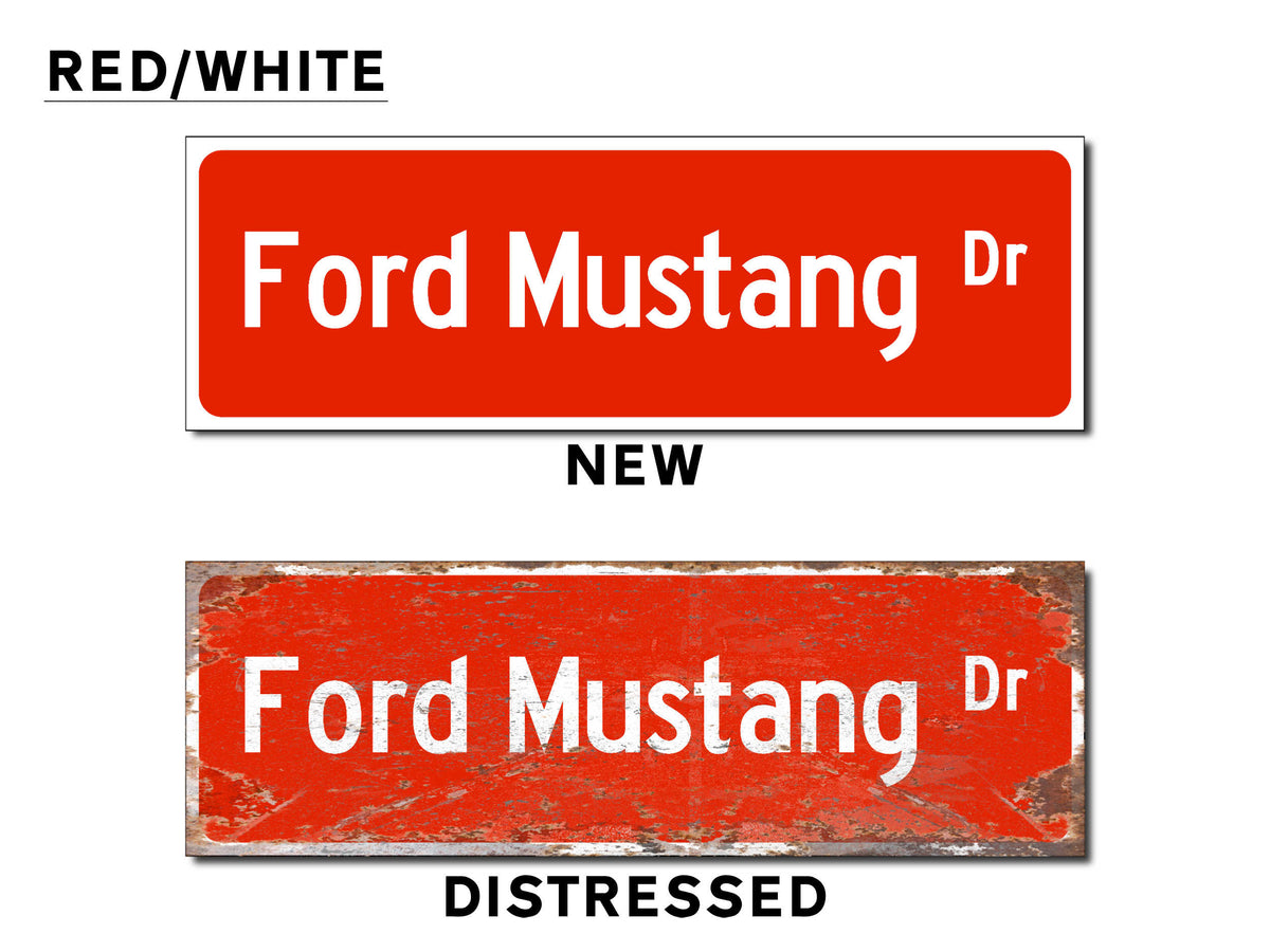 Personalised American Metal Street Sign