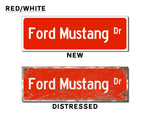 Personalised American Metal Street Sign