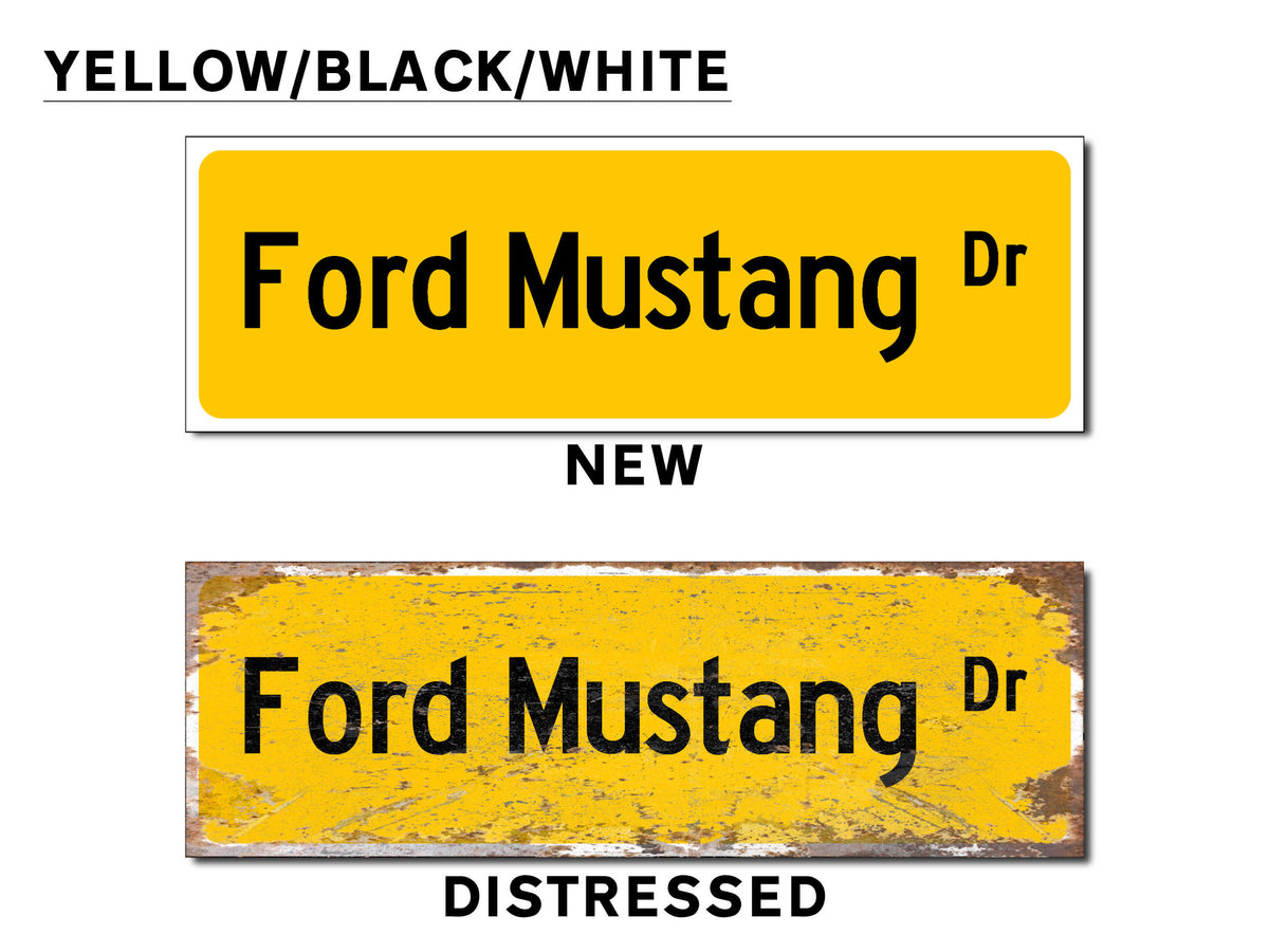 Personalised American Metal Street Sign