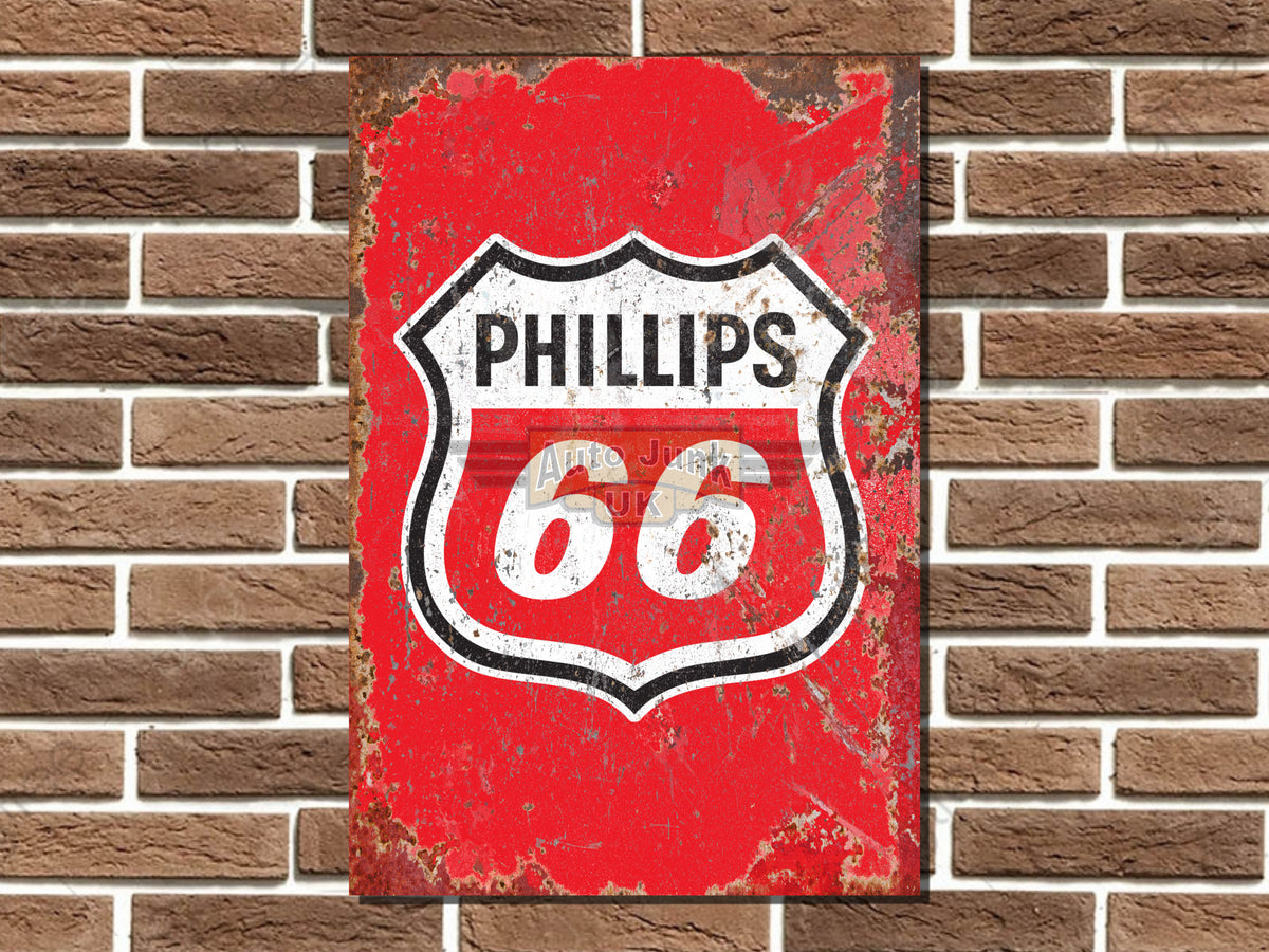 Phillips 66 Metal Sign