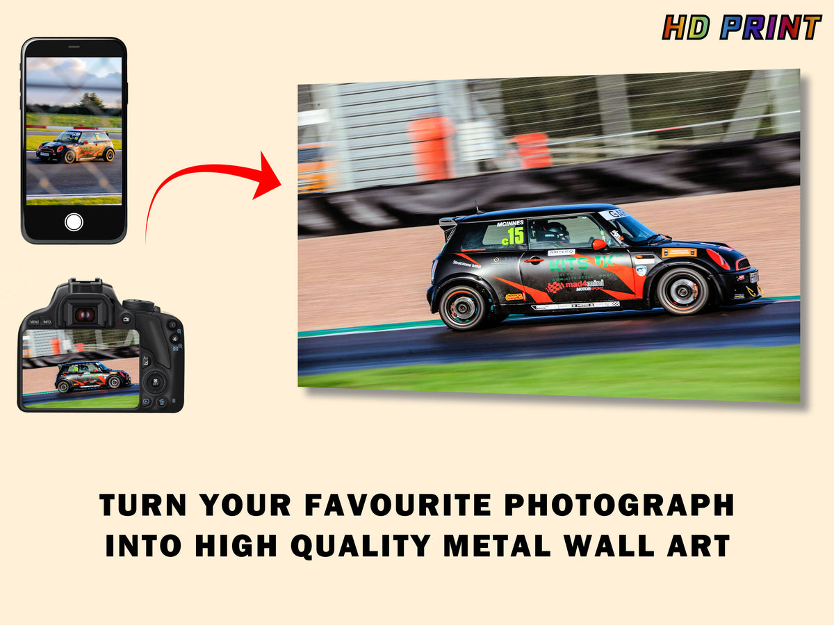 Personalised Photograph Metal Wall Print