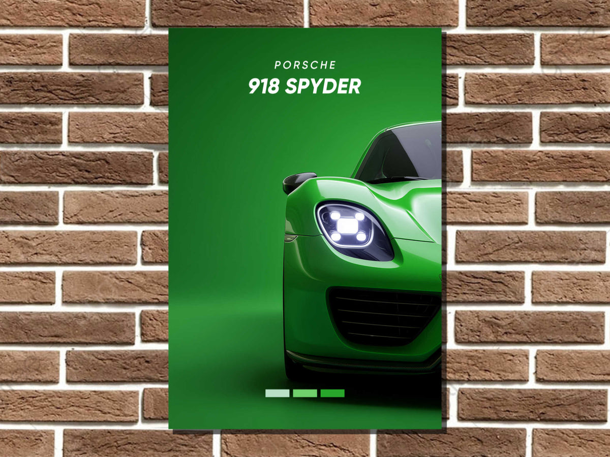 918 Spyder Metal Poster Print