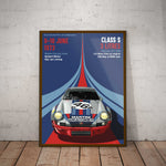 Porsche 911 RSR Paper Poster