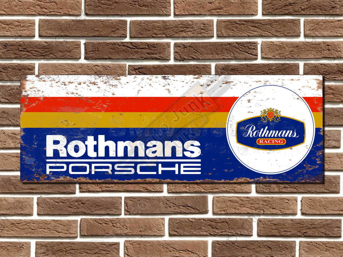 Rothmans Racing Team Metal Sign