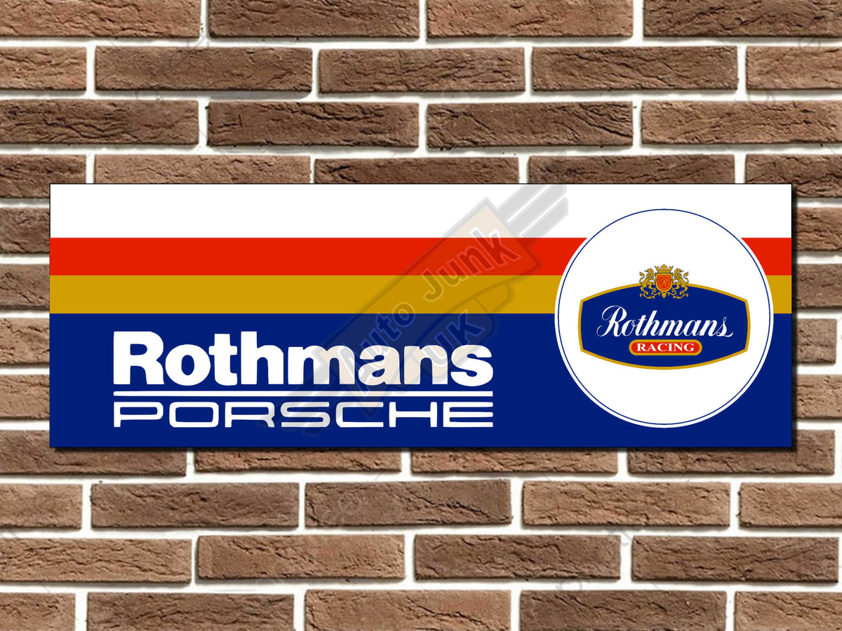 Porsche Rothmans Racing Sign