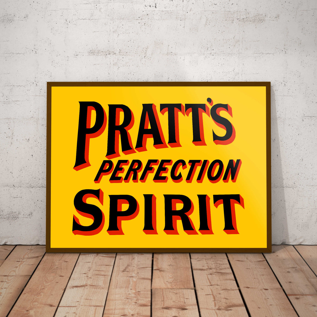 Pratts Perfection Spirit Paper Poster