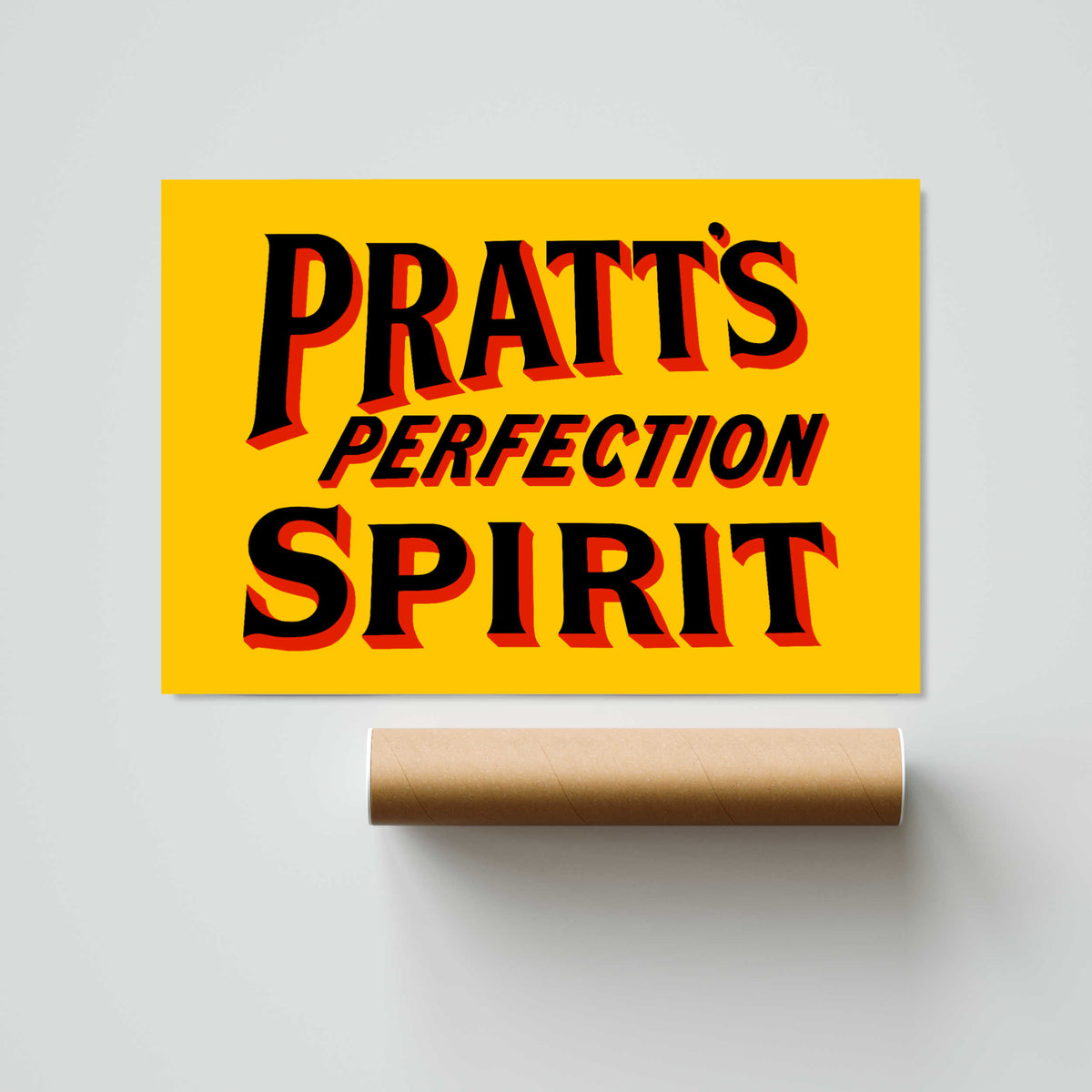 Pratts Perfection Spirit Paper Poster
