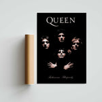 Queen Bohemian Rhapsody Paper Poster