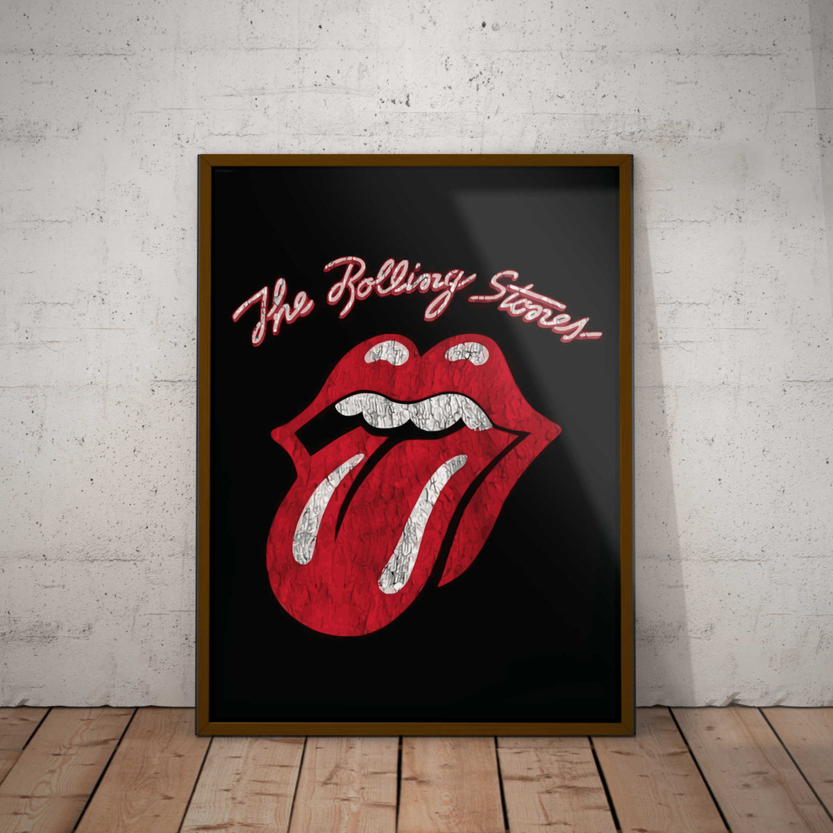 The Rolling Stones Paper Poster