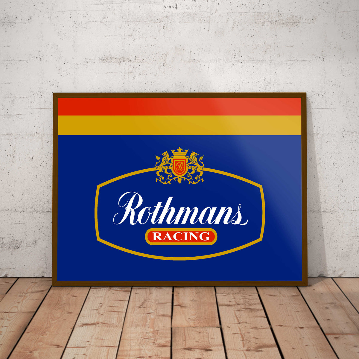 Rothmans Racing Paper Poster