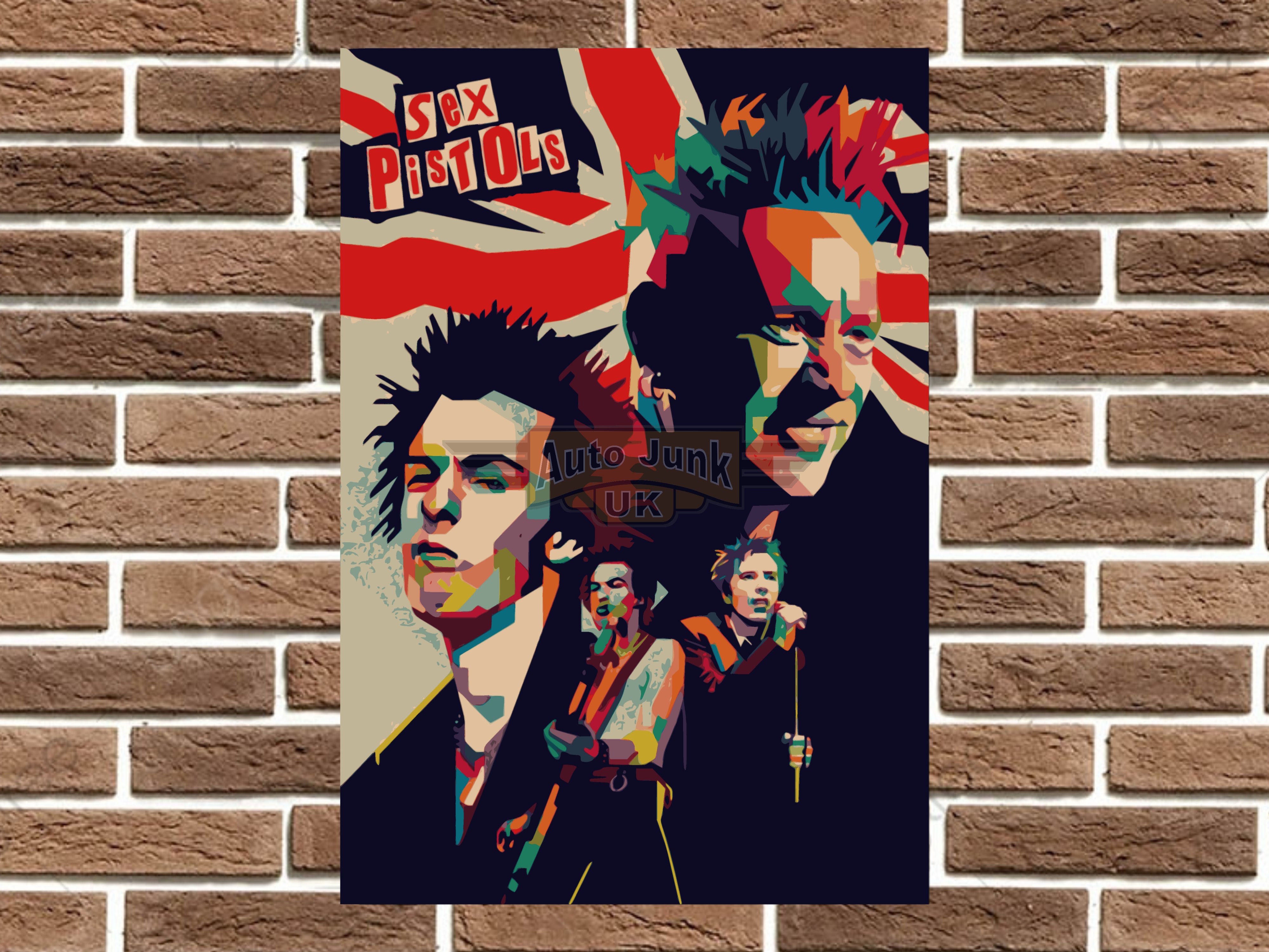 Sex Pistols Metal Poster Sign– Auto Junk UK Ltd