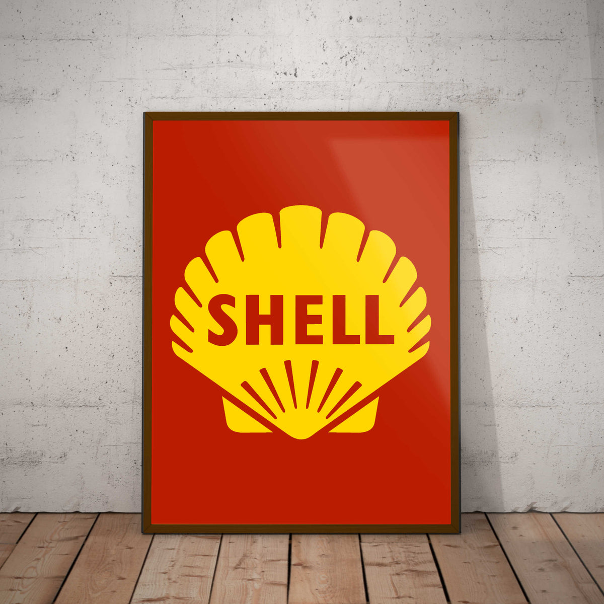 Shell Paper Poster