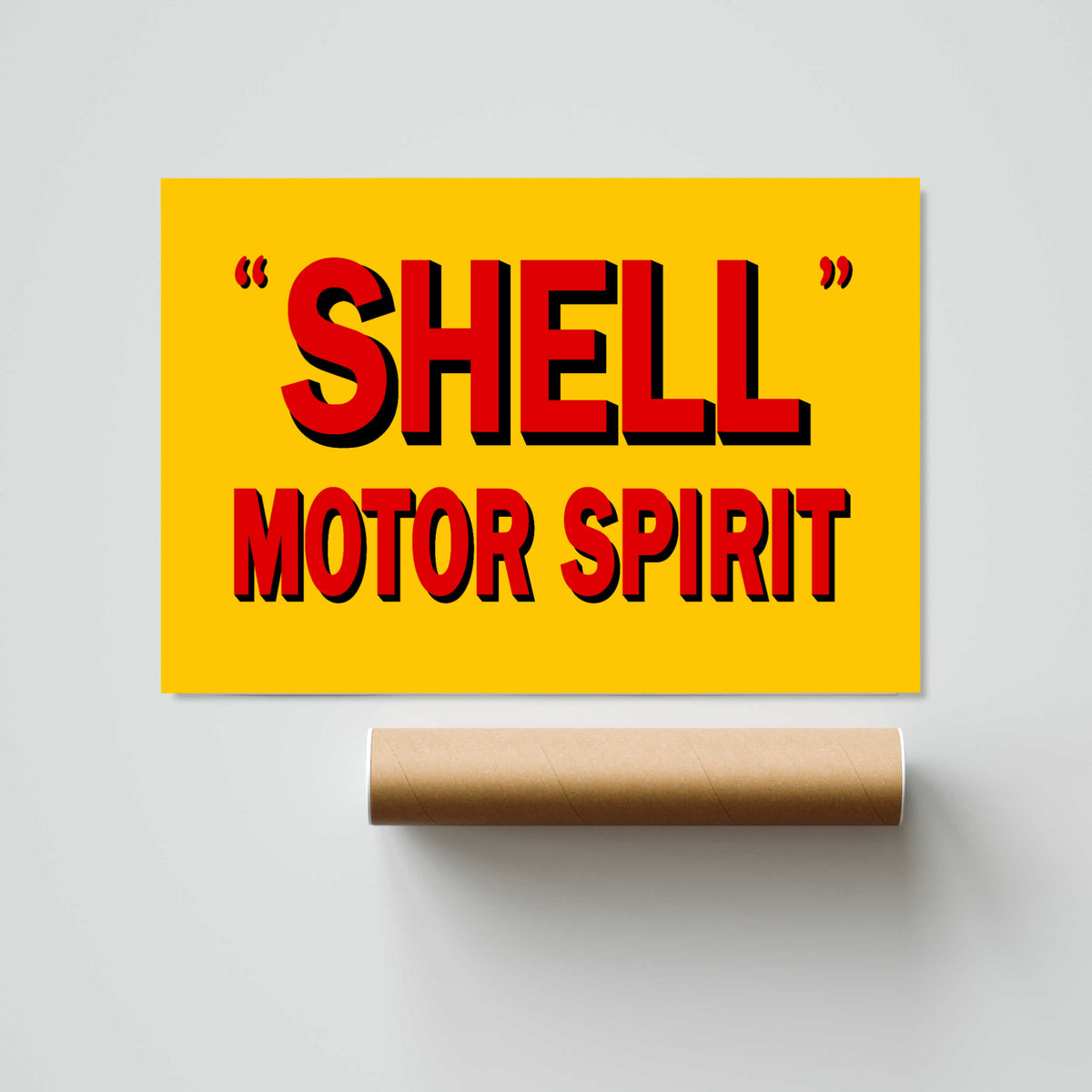 Shell Motor Spirit Paper Poster