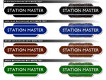 Personalised Railway Totem Sign