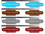Personalised Railway Totem Sign
