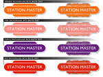 Personalised Railway Totem Sign