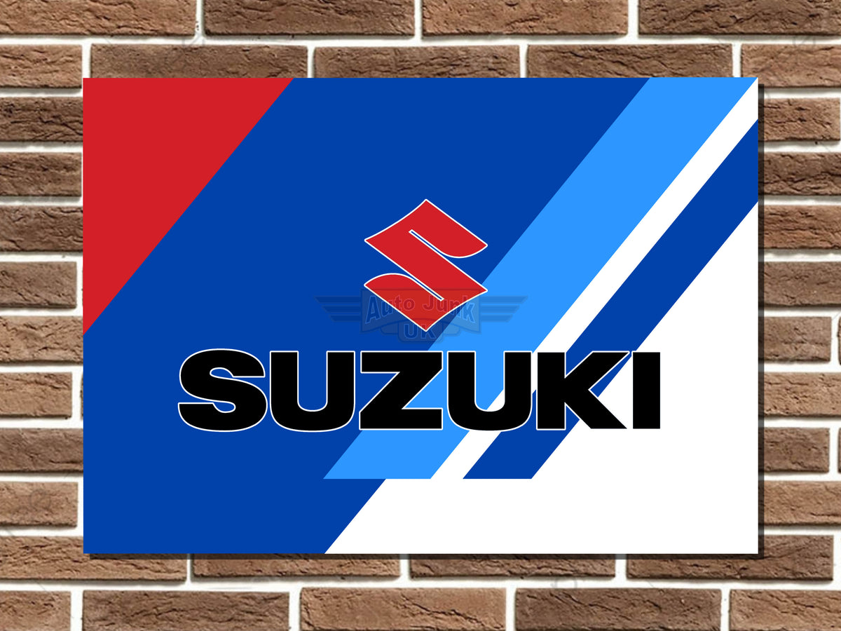 Suzuki Metal Sign