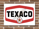 Texaco Metal Sign