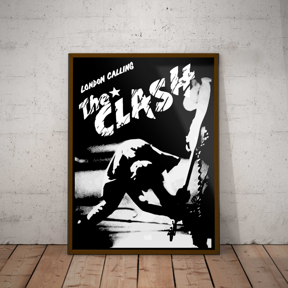 The Clash London Calling Paper Poster