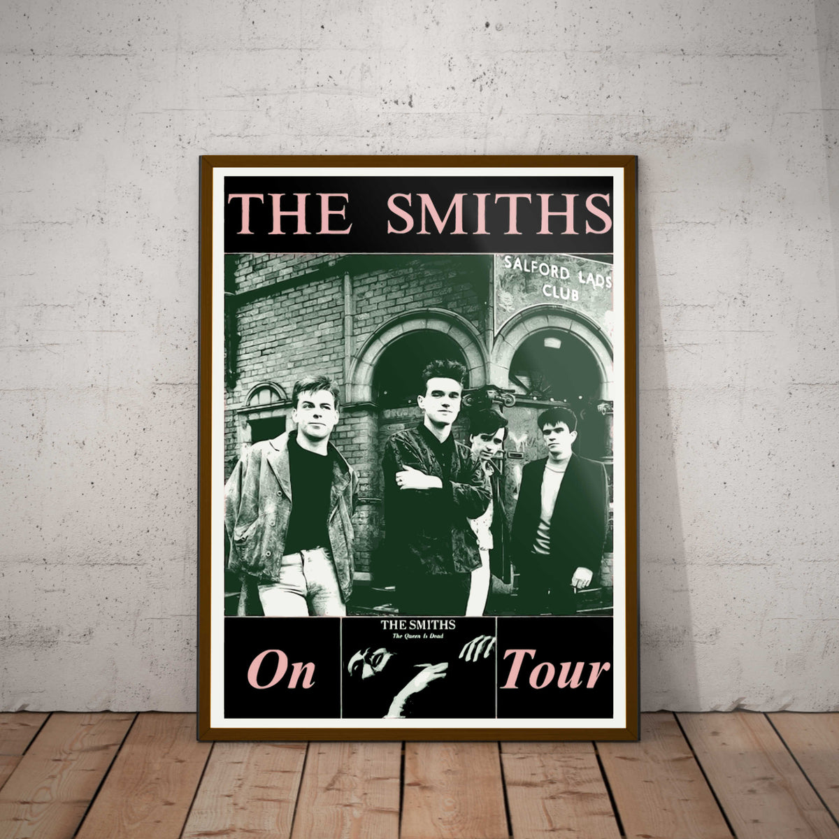 The Smiths on Tour Paper Poster