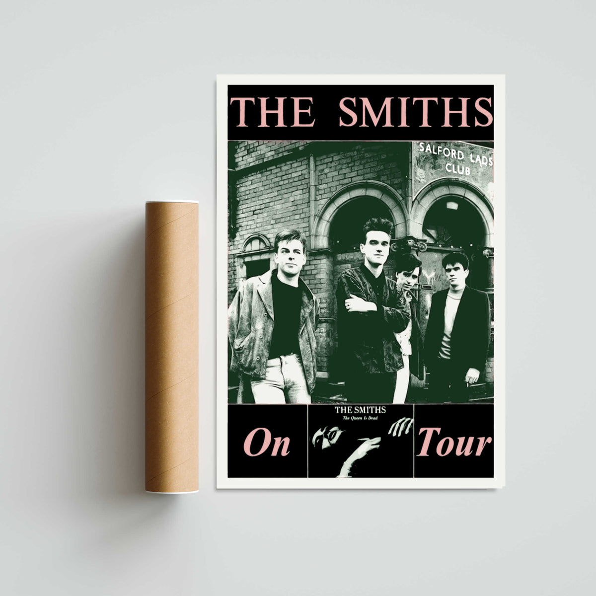 The Smiths on Tour Paper Poster