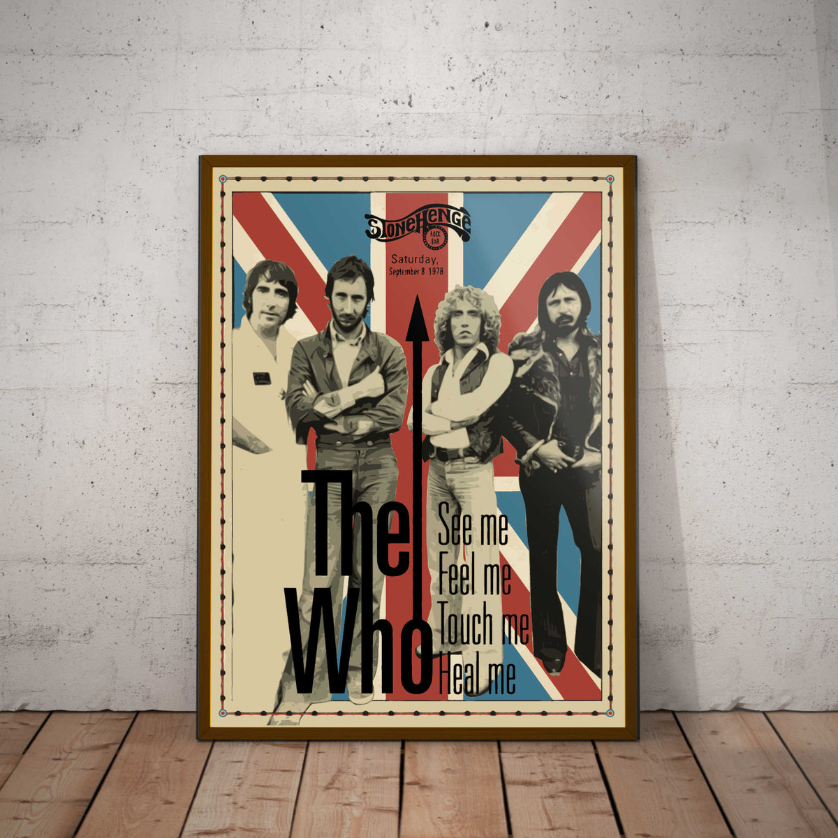 The Who Paper Poster