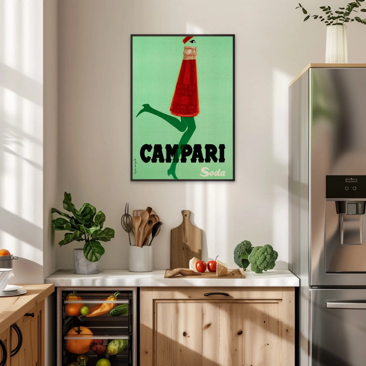 Campari Soda Paper Poster