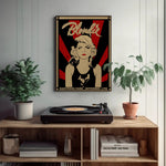 Blondie Paper Poster