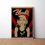 Blondie Paper Poster