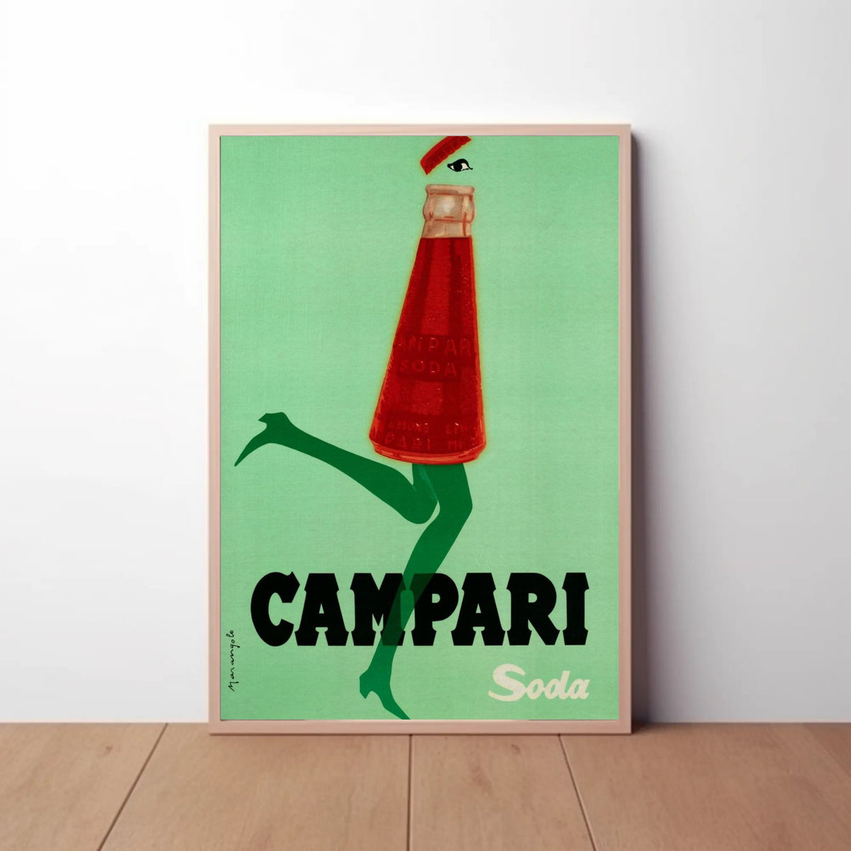 Campari Soda Paper Poster