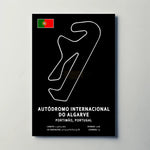 Autodromo Internacional do Algarve Portimao Circuit Paper Poster