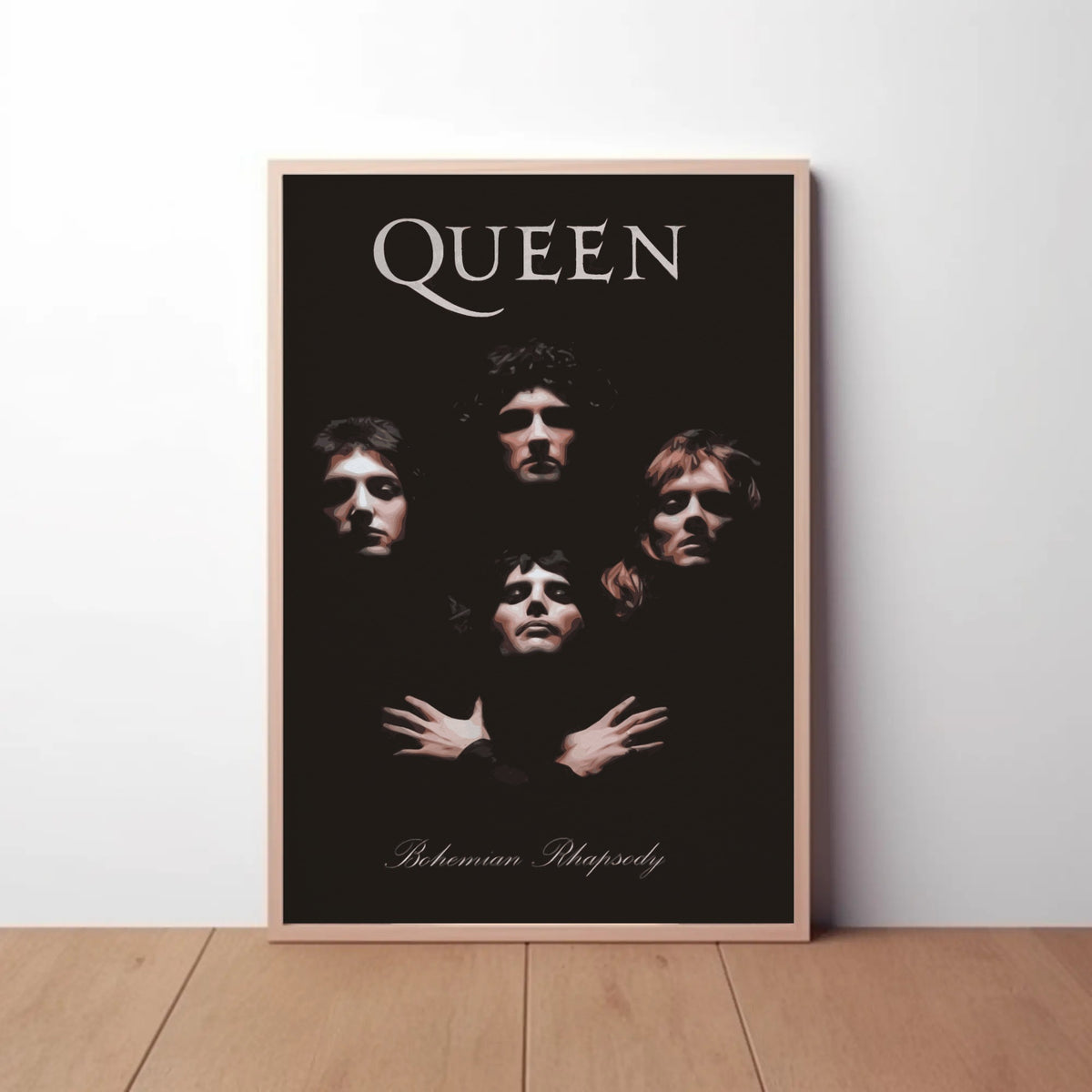 Queen Bohemian Rhapsody Paper Poster