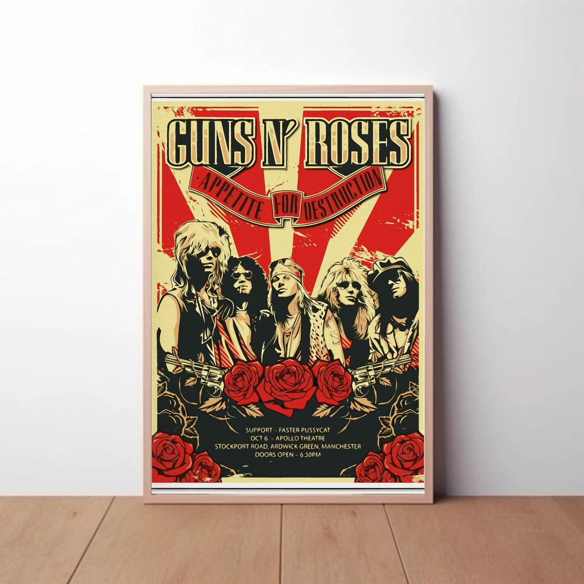 Guns n Roses Appetite for Destruction Paper Poster