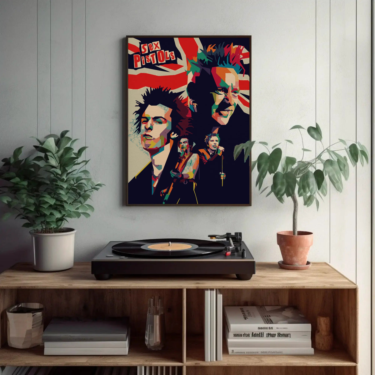 Sex Pistols Paper Poster