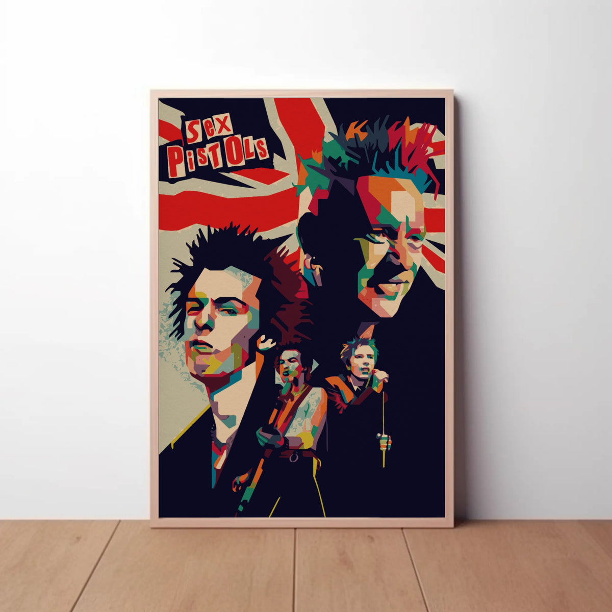 Sex Pistols Paper Poster