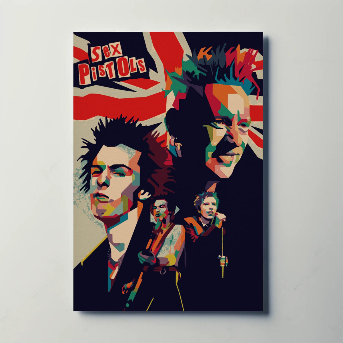 Sex Pistols Paper Poster