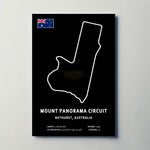 Mount Panorama Bathurst Circuit Paper Poster