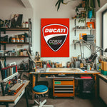 Ducati Corse Paper Poster