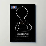 Brands Hatch Circuit Paper Poster