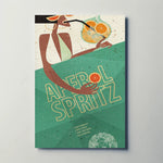 Aperol Spritz Paper Poster