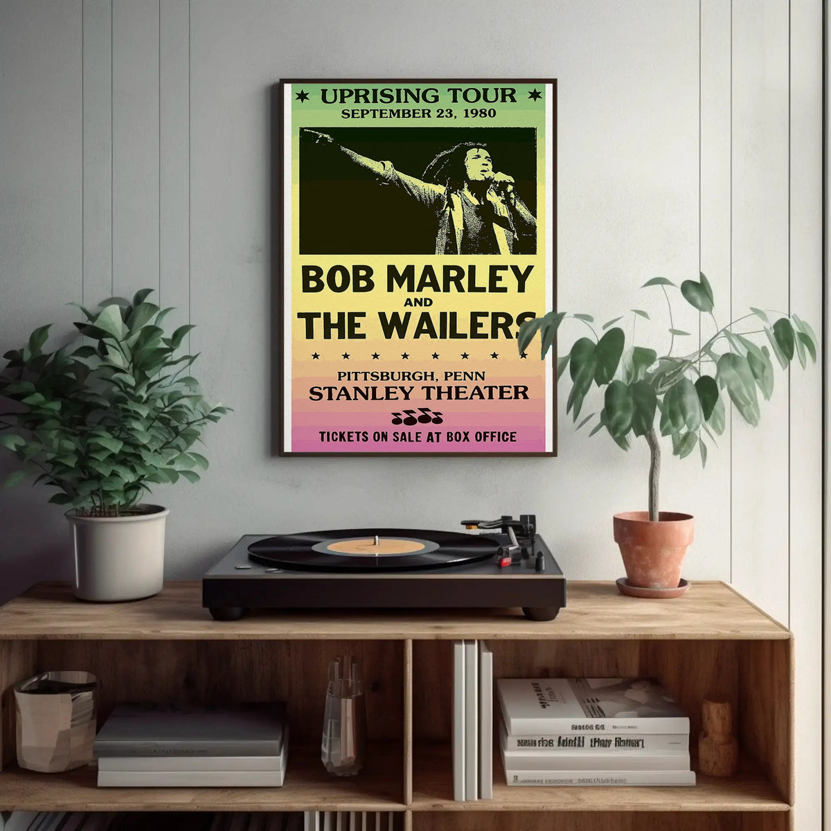 Bob Marley and The Wailers Paper Poster