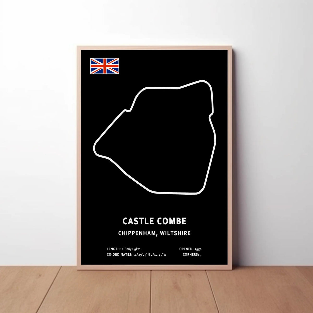 Castle Combe Circuit Paper Poster