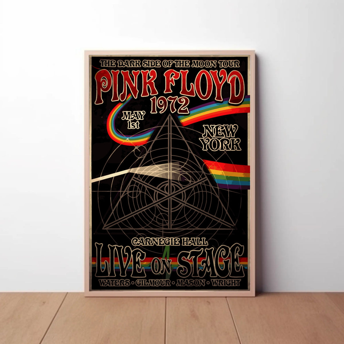 Pink Floyd The Dark Side of the Moon Paper Poster