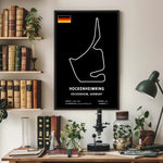 Hockenheimring Circuit Paper Poster