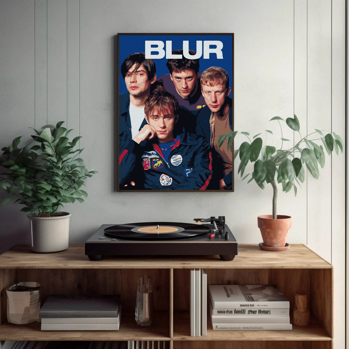 Blur Paper Poster