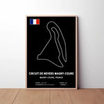 Circuit de Nevers Magny Cours Circuit Paper Poster