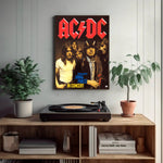 ACDC in Concert Paper Poster