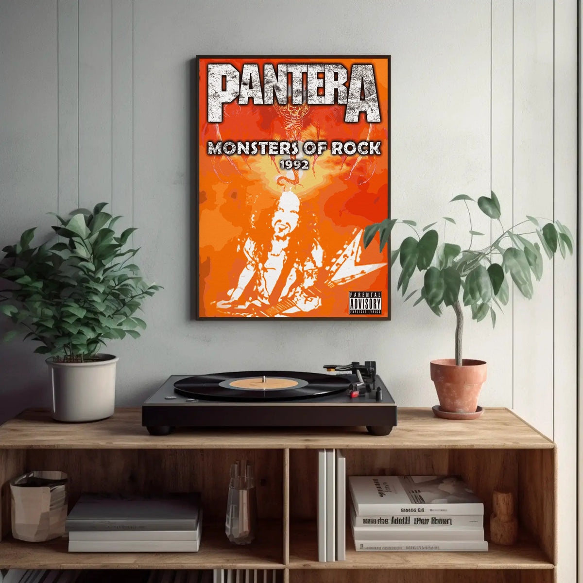 Pantera Monsters of Rock Paper Poster