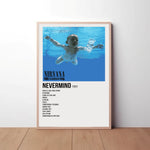 Nirvana Nevermind 1991 Paper Poster