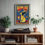 Blink 182 Paper Poster